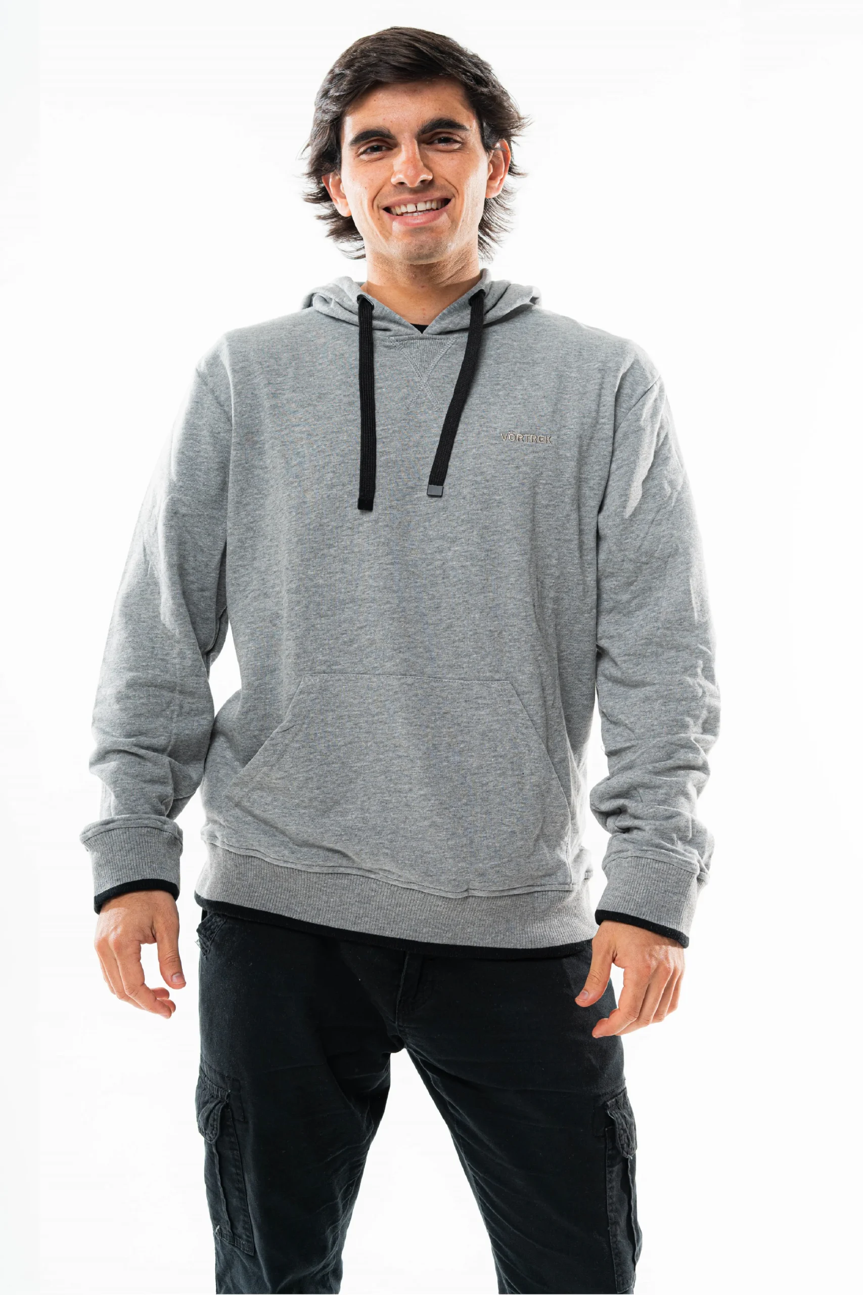 Buzo Vortrek Hombre con Capucha color Gris melange 29116600