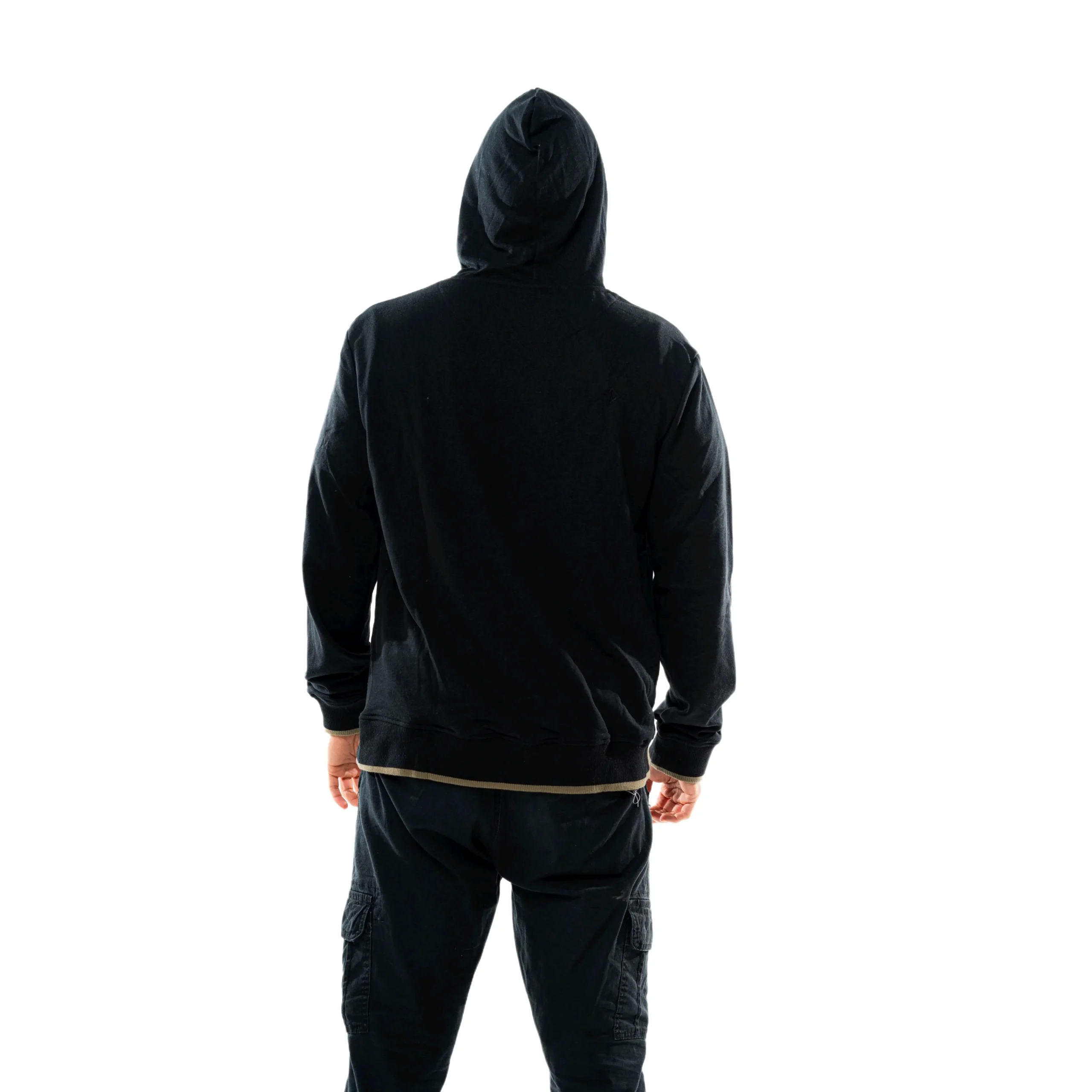 Buzo Vortrek Hombre con Capucha color Negro 29116600 - Imagen 5