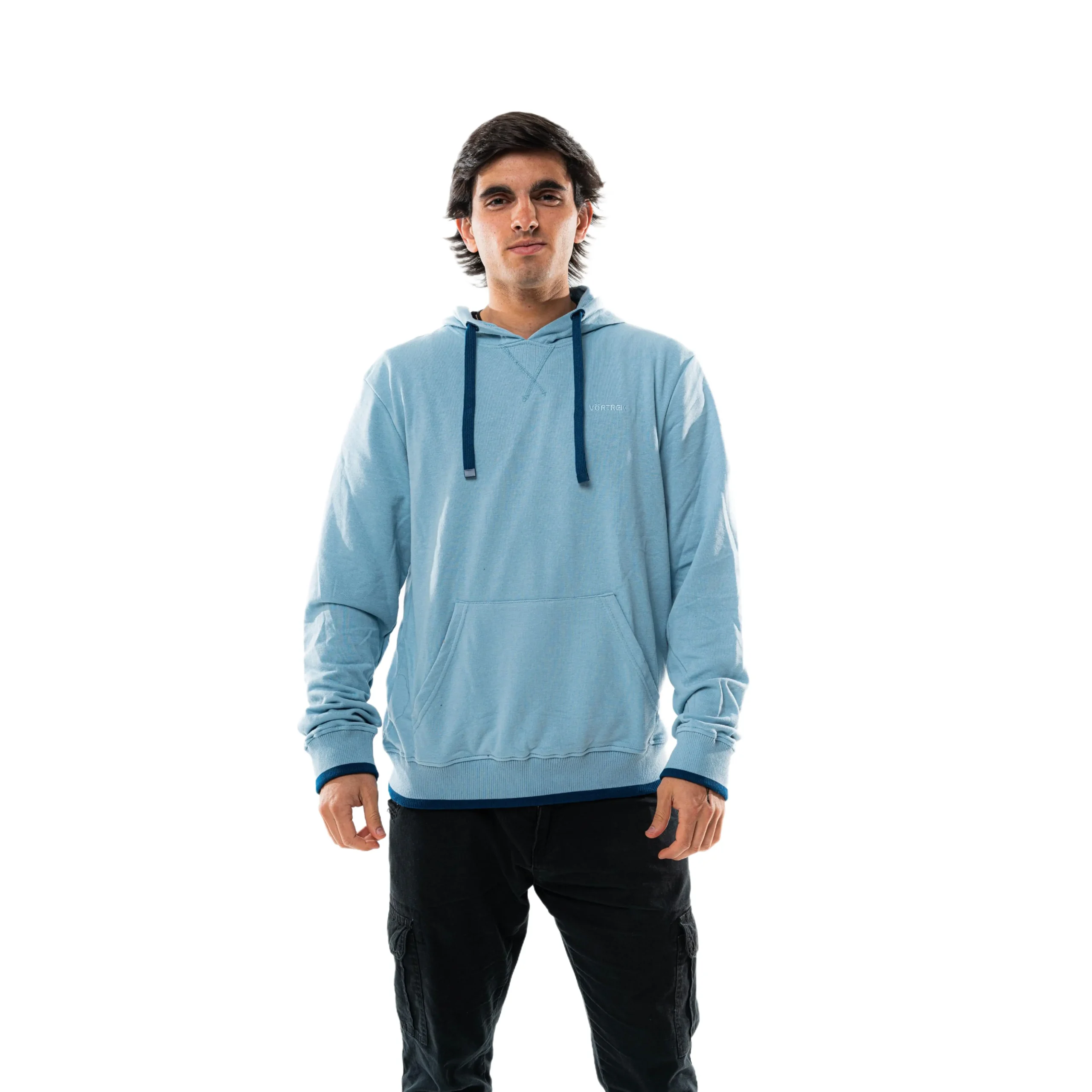 Buzo Vortrek Hombre con Capucha color Celeste 29116600 - Imagen 5