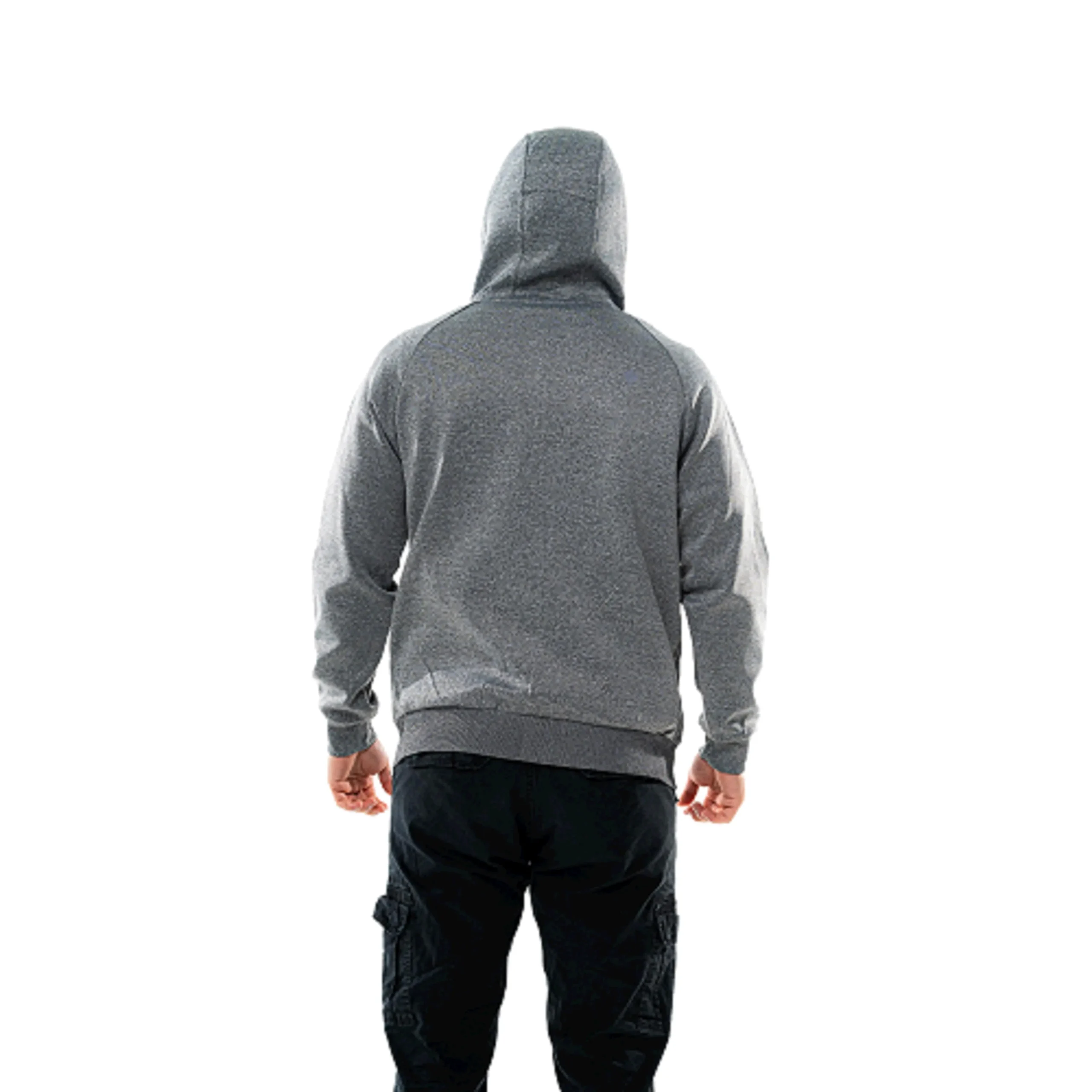 Campera deportiva Vortrek Hombre con capucha color Gris melange 29117427 - Imagen 5