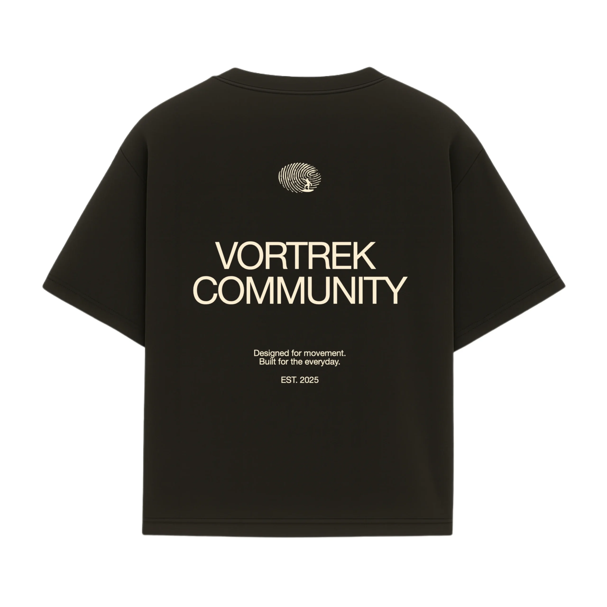 Remera Vortrek drop Community color negro - Imagen 2