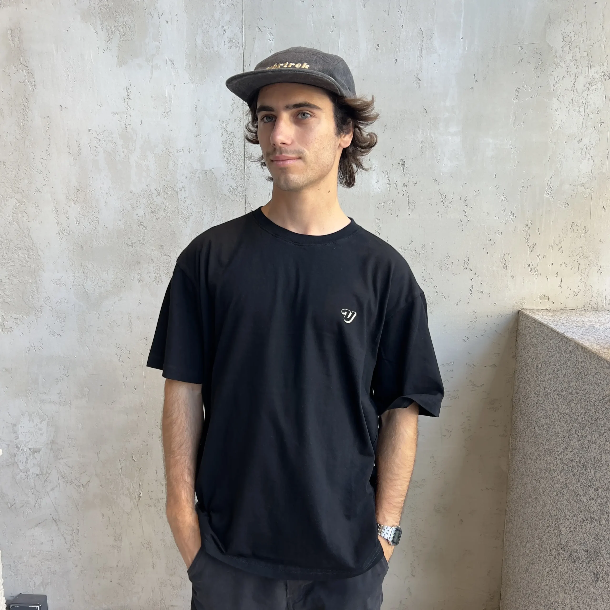 Remera Vortrek drop Community color negro - Imagen 3