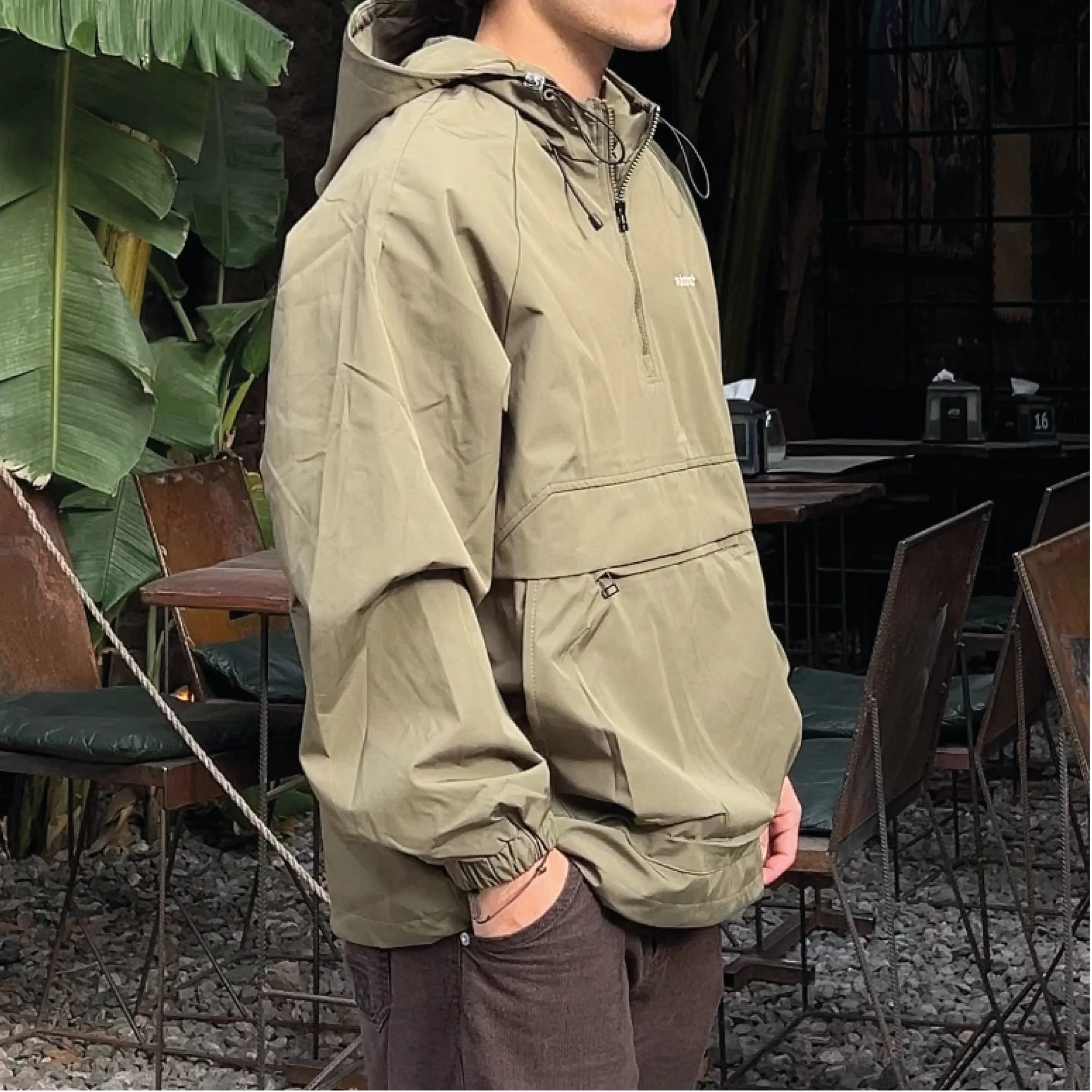 Anorak Vortrek Vibetrek Color Verde - Imagen 3