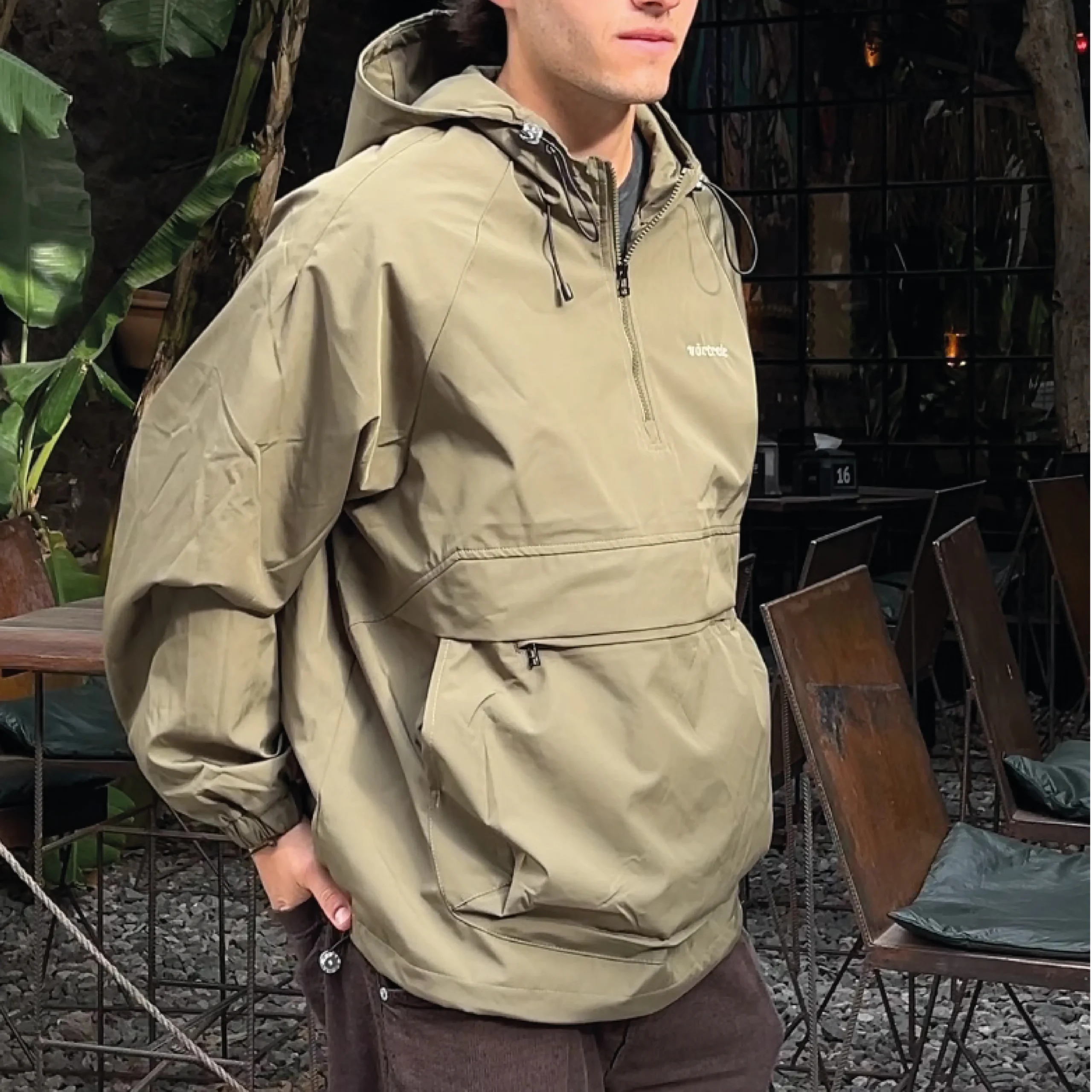 Anorak Vortrek Vibetrek Color Verde - Imagen 4