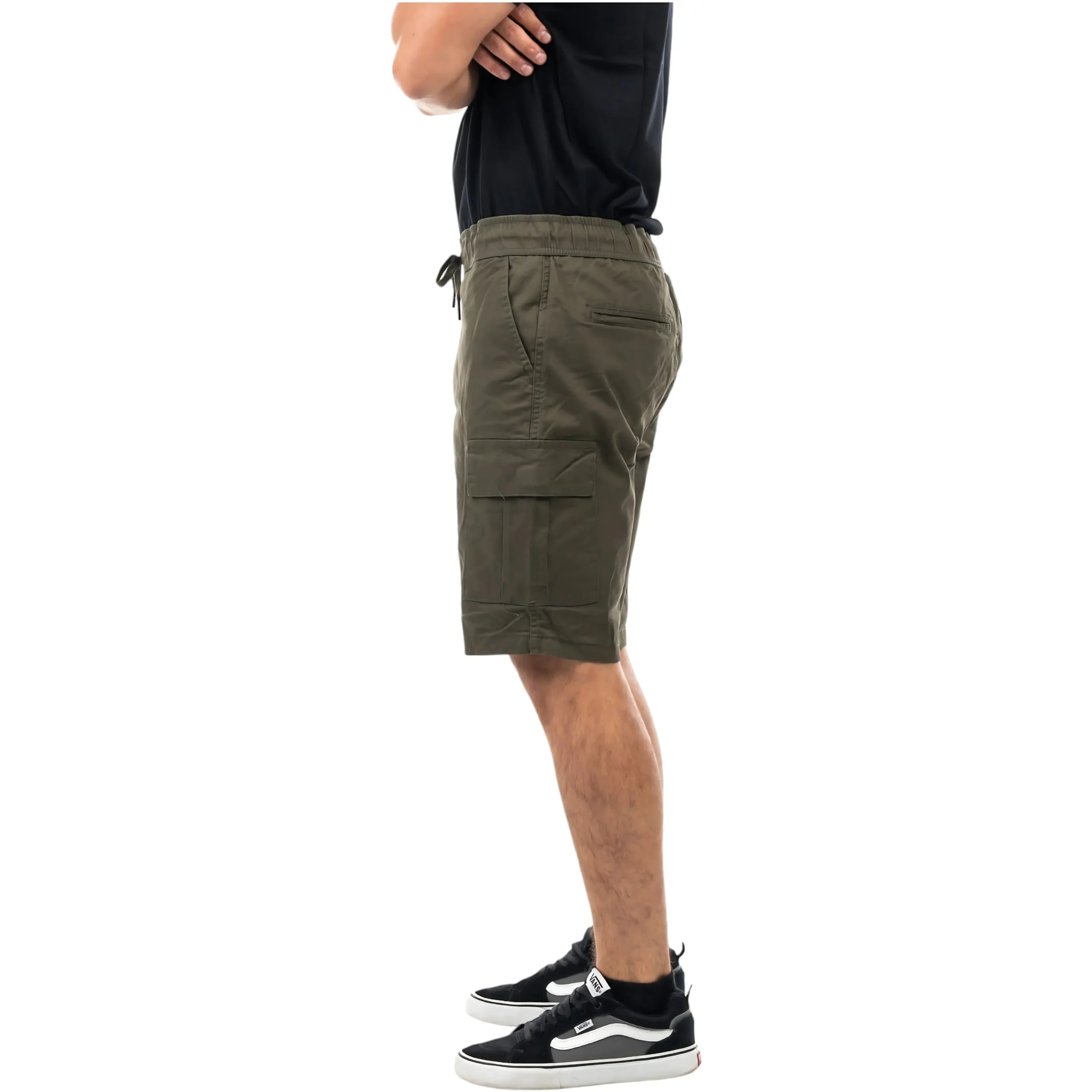 Bermuda VORTREK SHORT JOGGER hombre color verde militar - Imagen 3