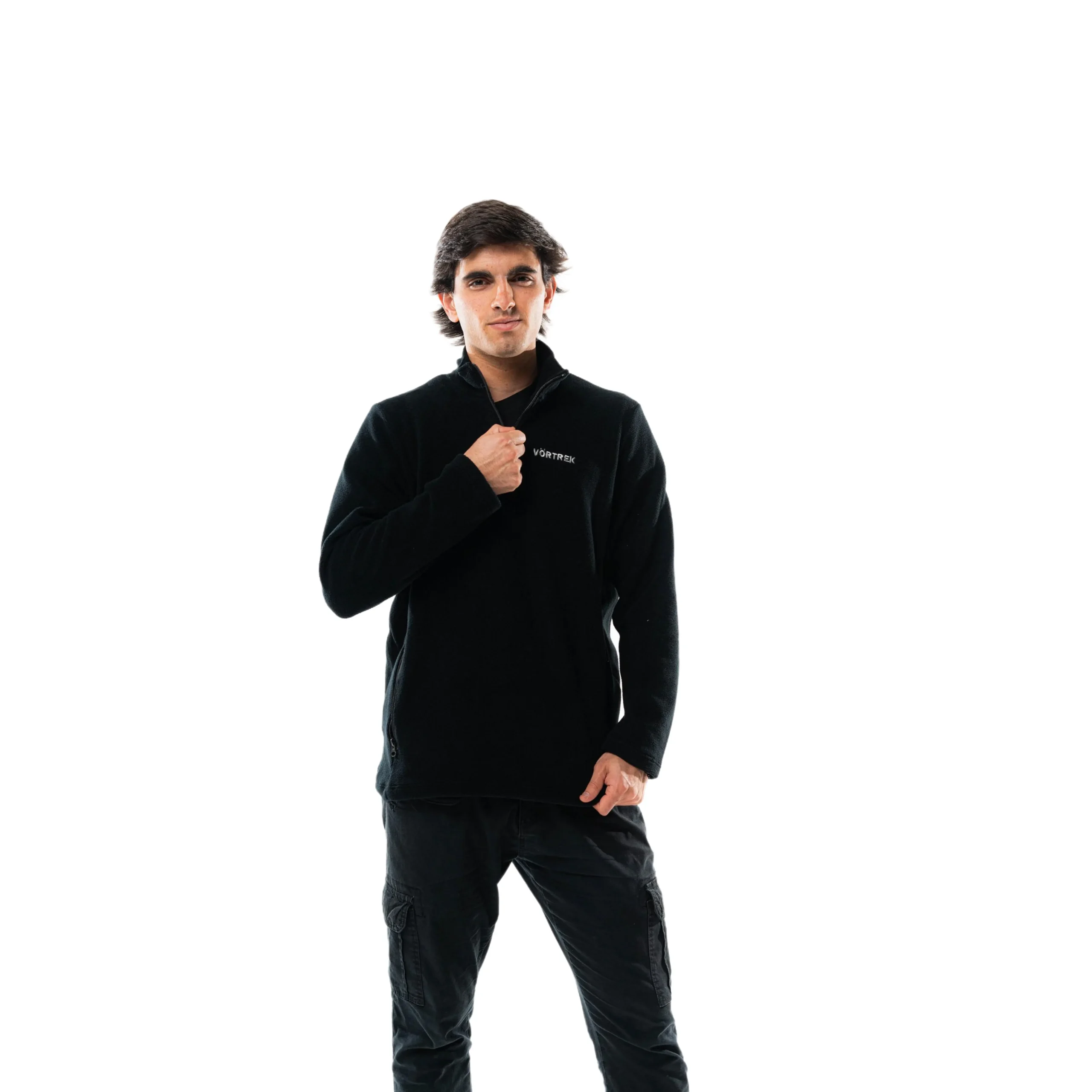 Buzo Polar Vortrek hombre color negro - Imagen 2