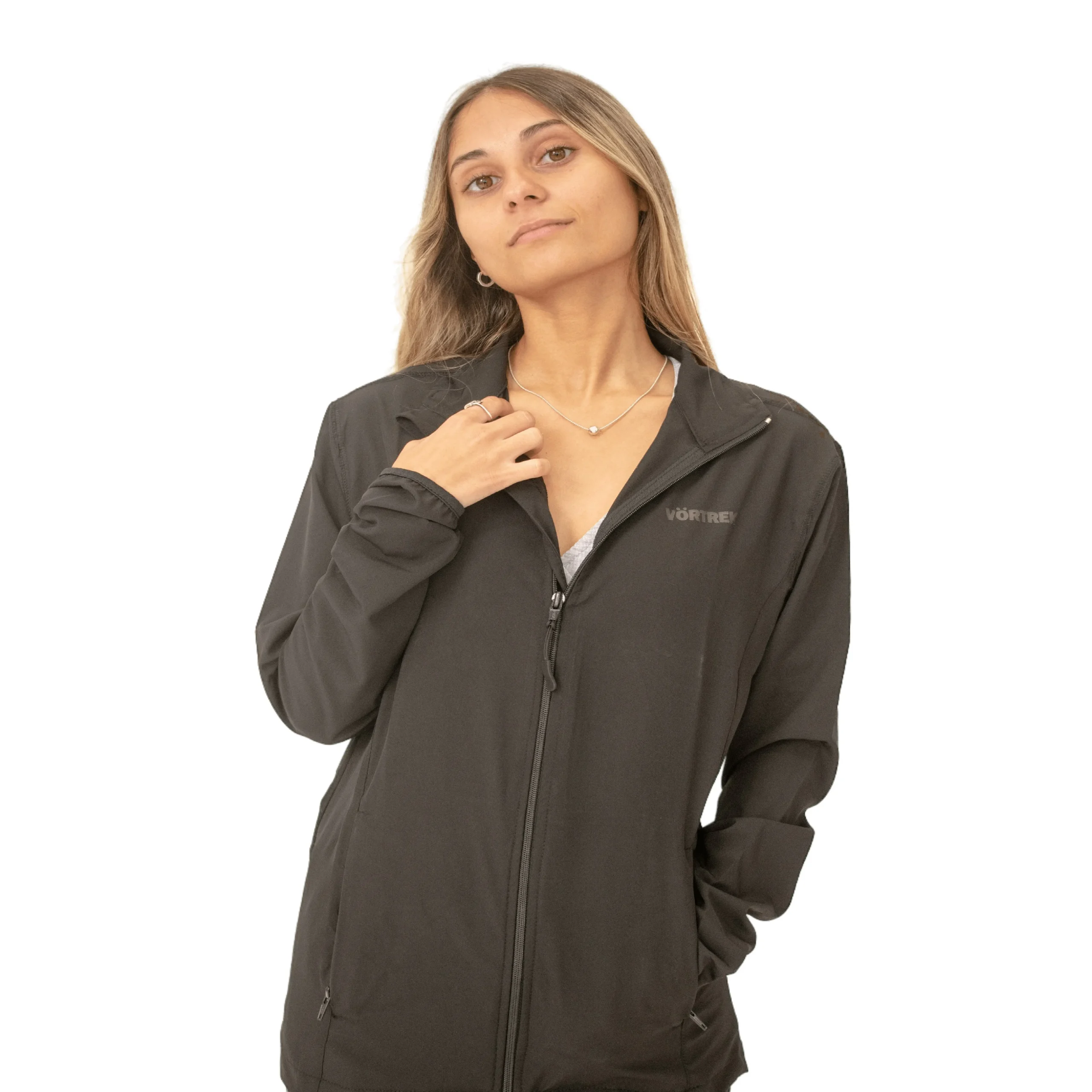 Campera deportiva Vortrek Mujer CHARVIN color Negro
