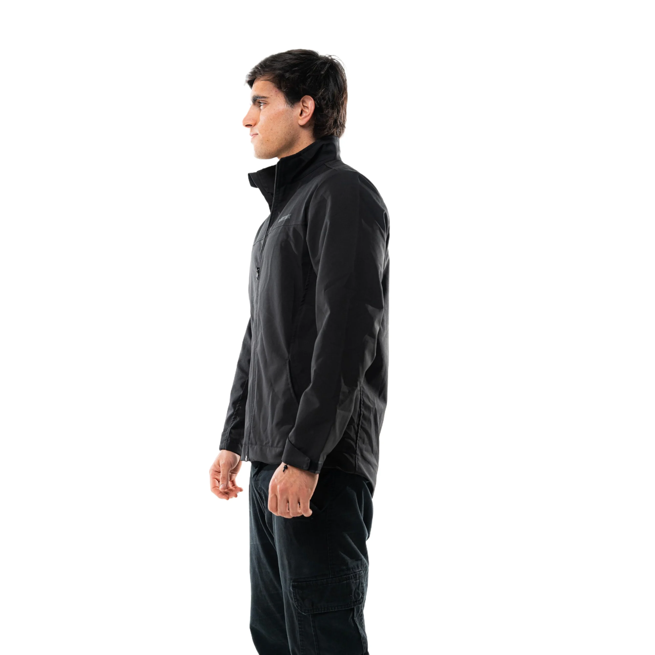 Campera VORTREK CASCADE softshell liviano hombre color negro - Imagen 4