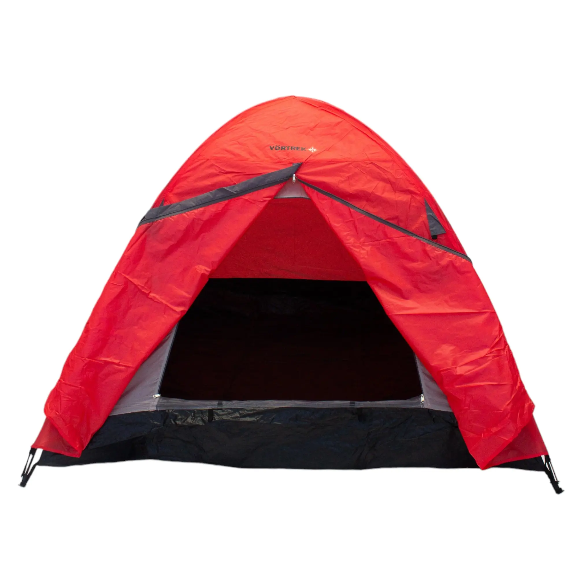 Carpa Vortrek BALANCE 3 Tres personas Nuevo modelo color Rojo-Gris