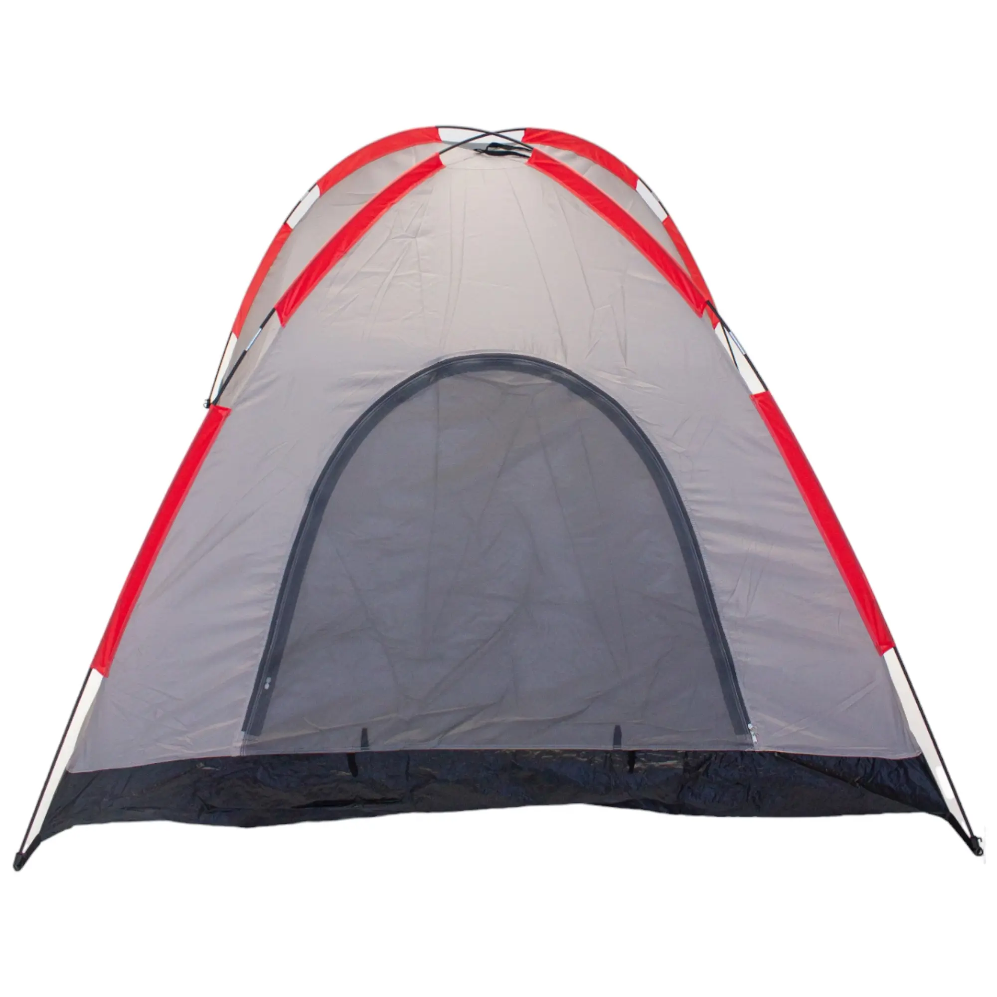 Carpa Vortrek BALANCE 3 Tres personas Nuevo modelo color Rojo-Gris - Imagen 2
