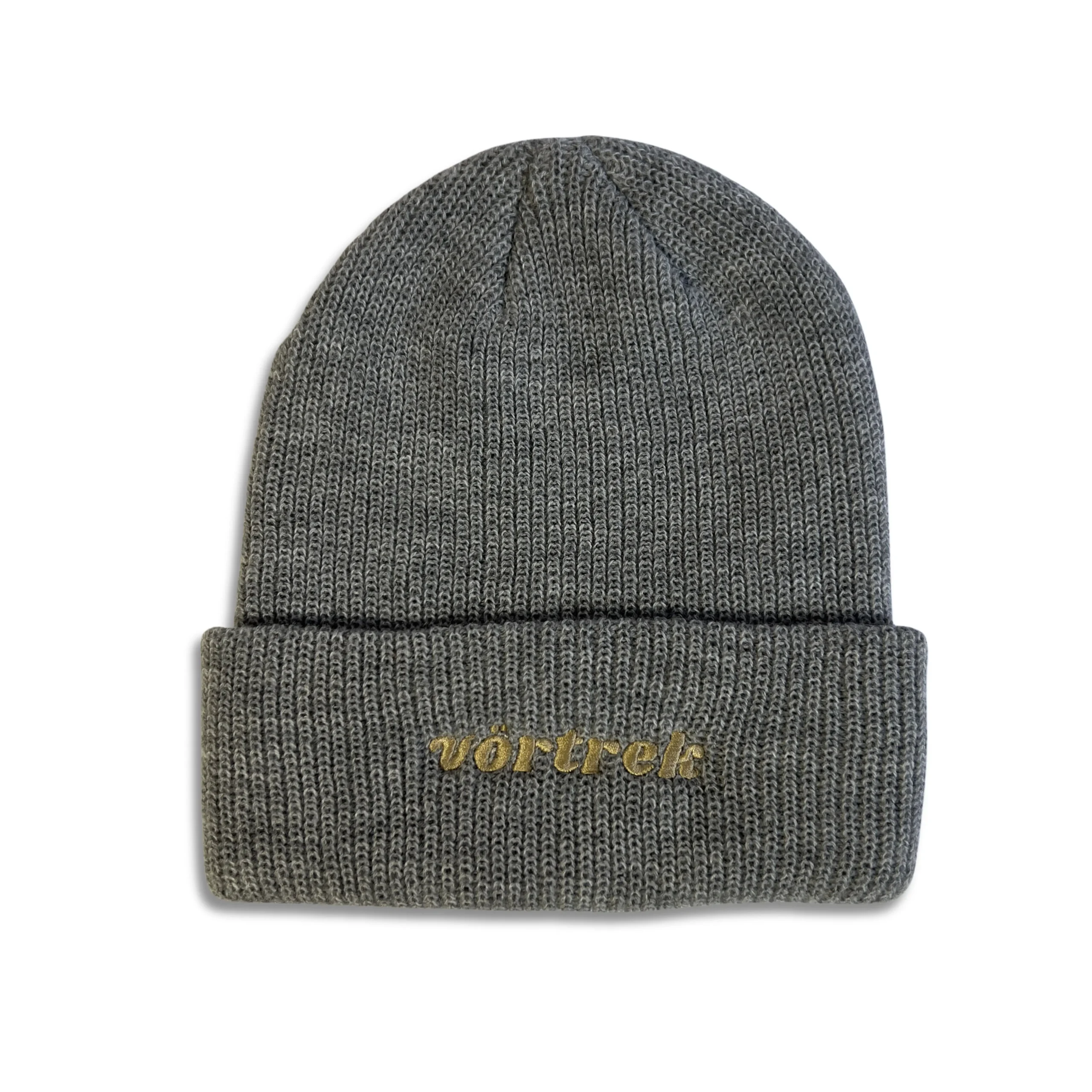 Gorro Vortrek Classic Lana Punto Ingles Color Gris - Imagen 2