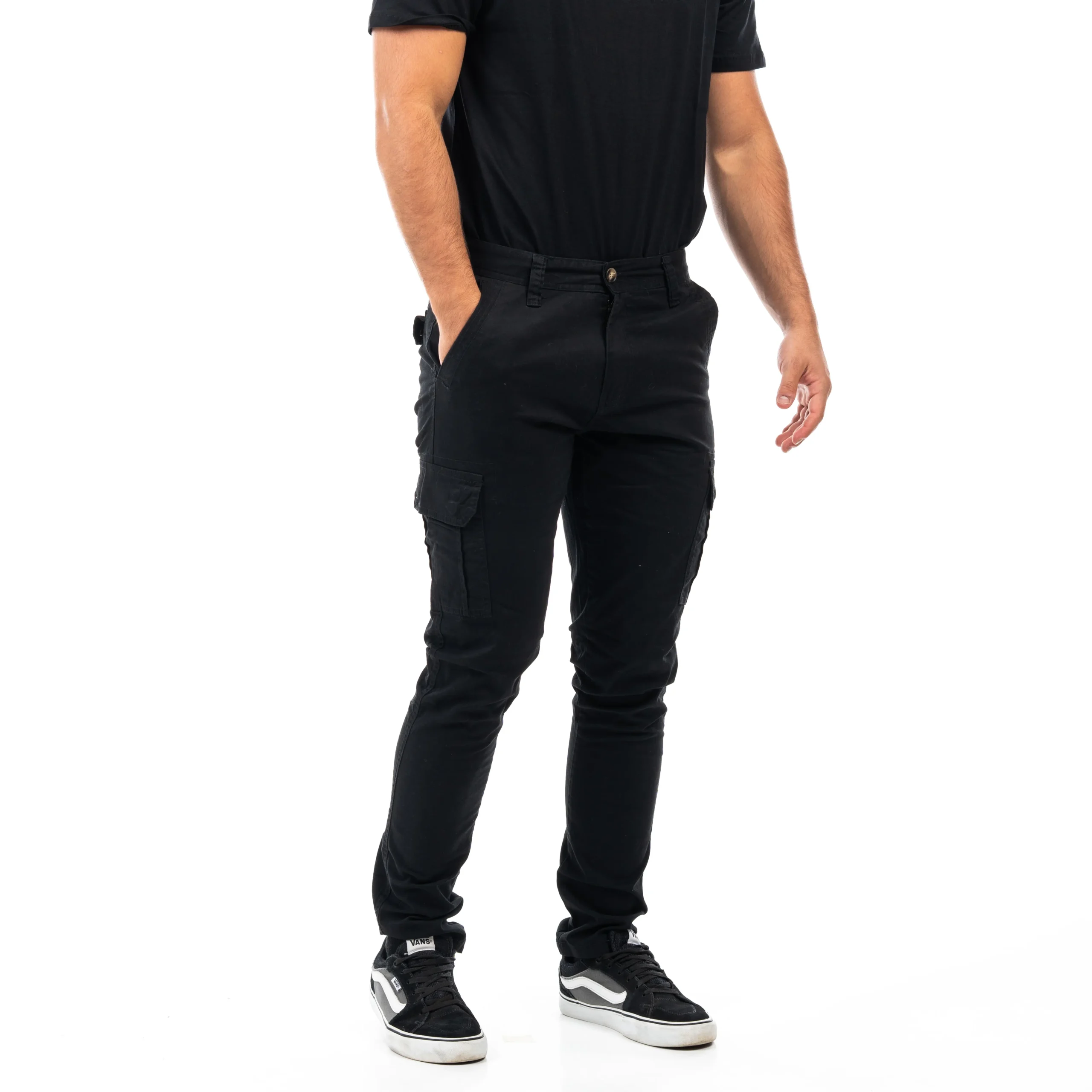 Pantalon cargo Vortrek A4118403 color Negro - Imagen 5