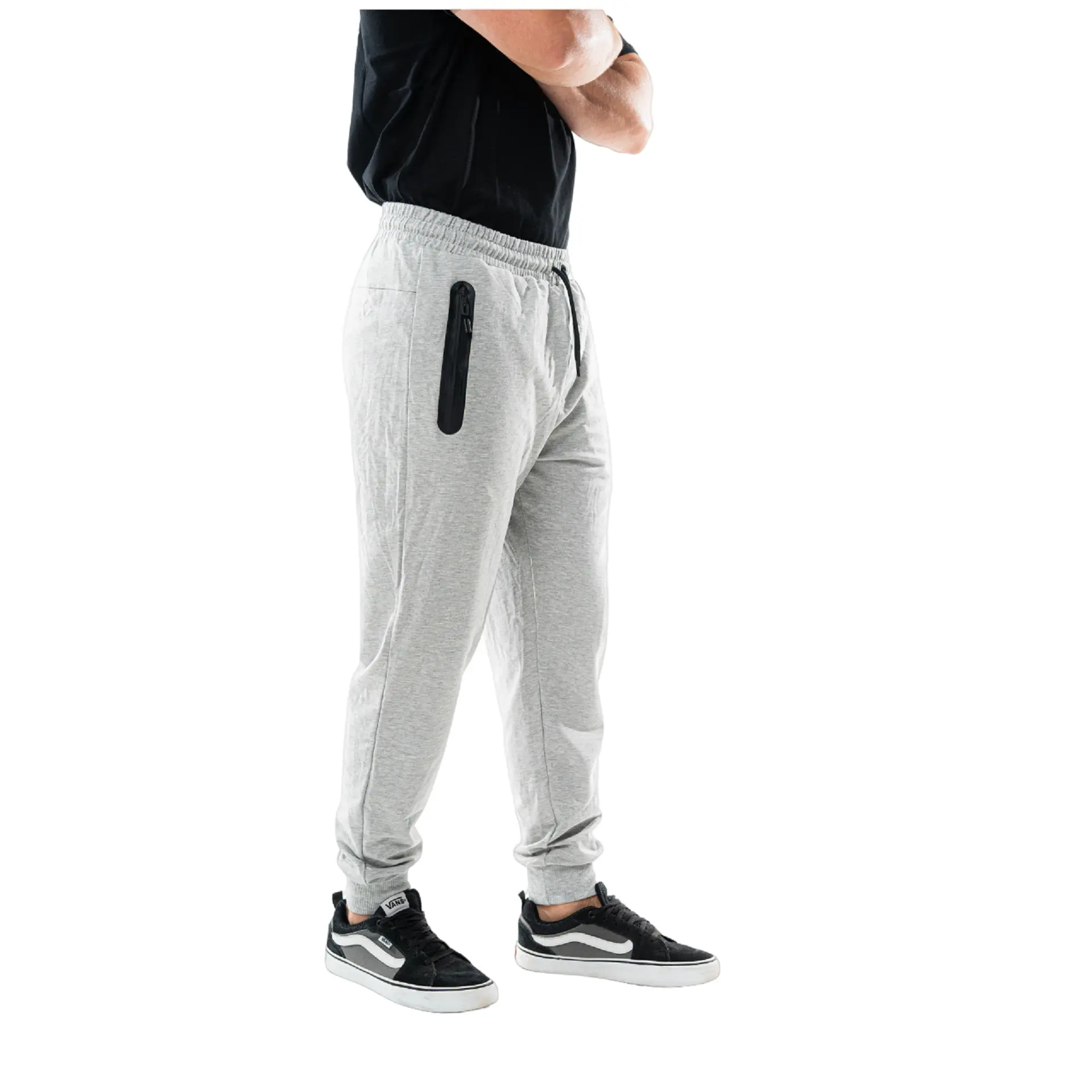 Pantalon Vortrek Hombre Jogger color Gris claro melange 33117500 - Imagen 2
