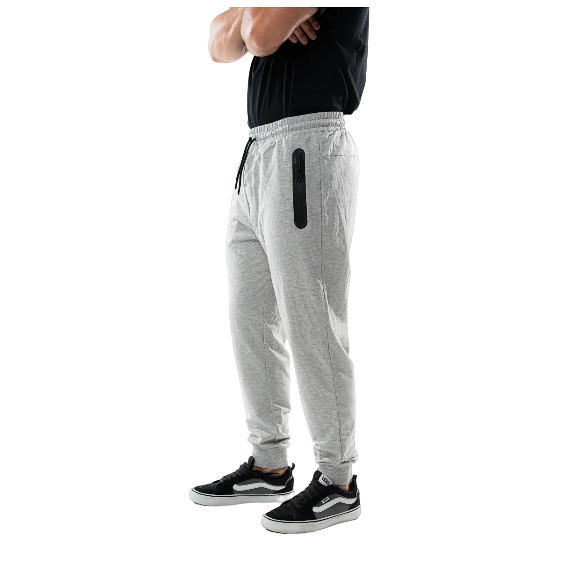 Pantalon Vortrek Hombre Jogger color Gris claro melange 33117500 - Imagen 3