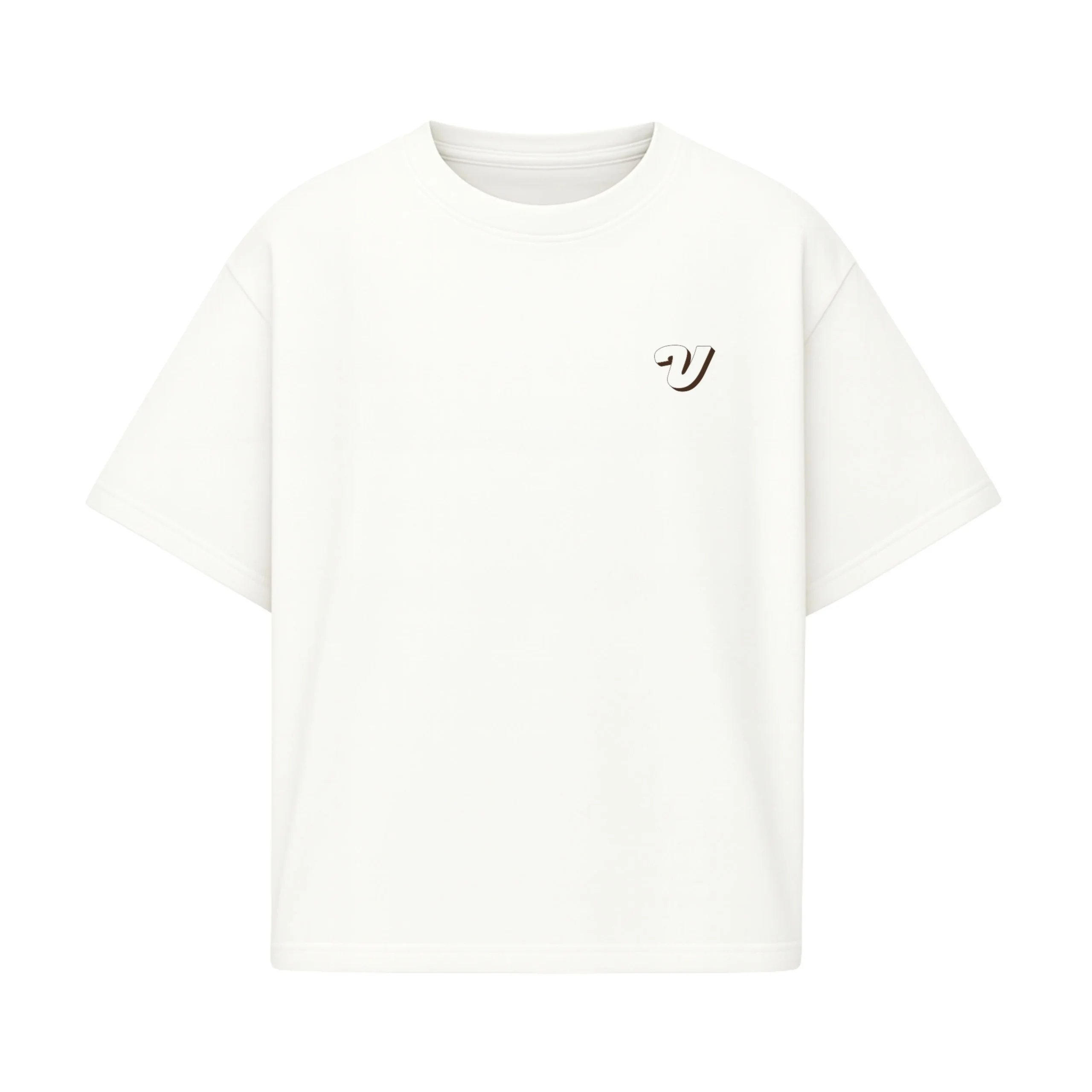 Remera Vortrek drop Iso color blanco