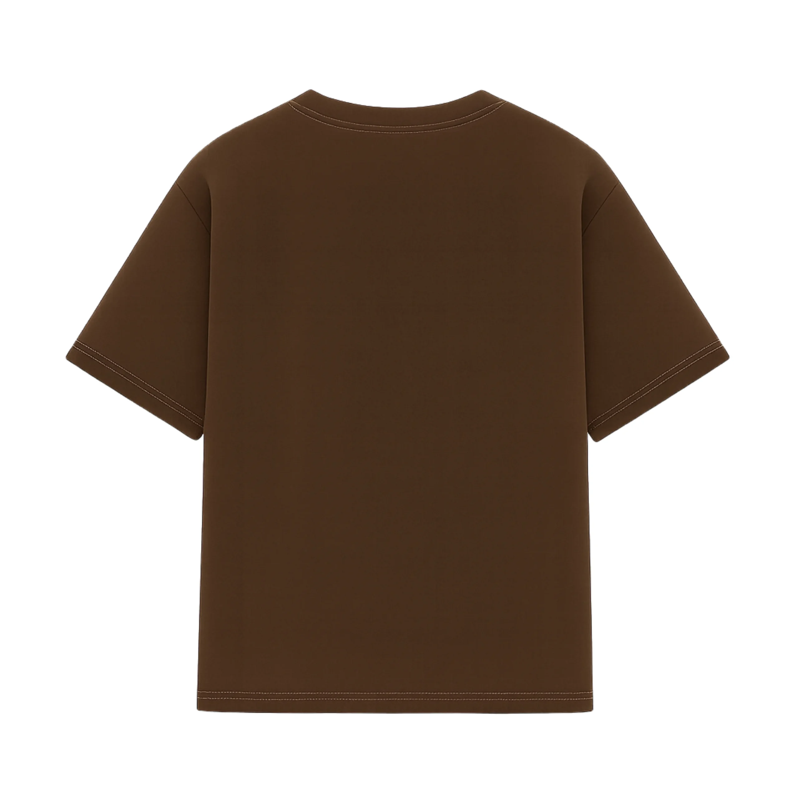 Remera Vortrek drop Minimal color chocolate - Imagen 2