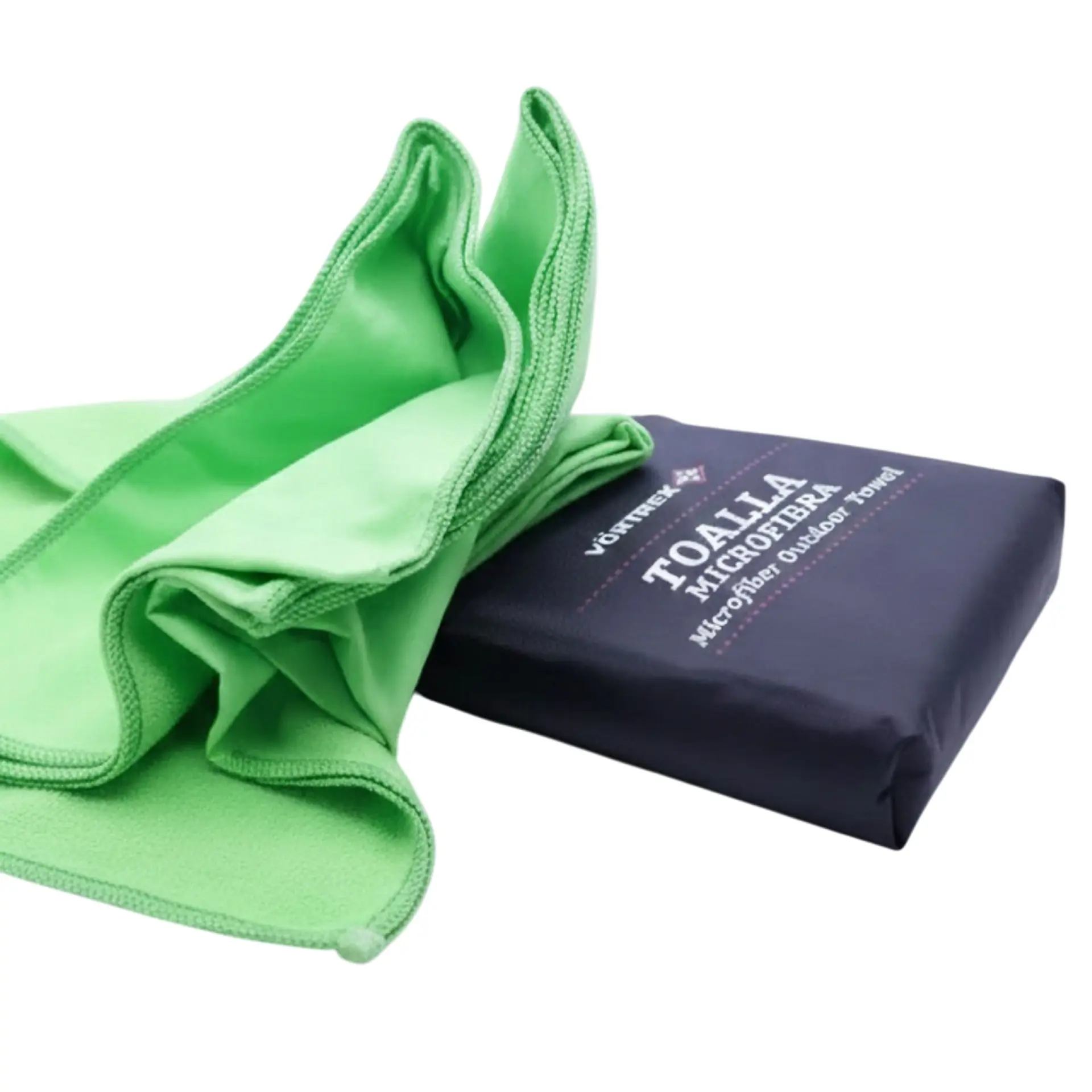 Toalla Vortrek Microfibra secado rápido 80 X 150 cm verde
