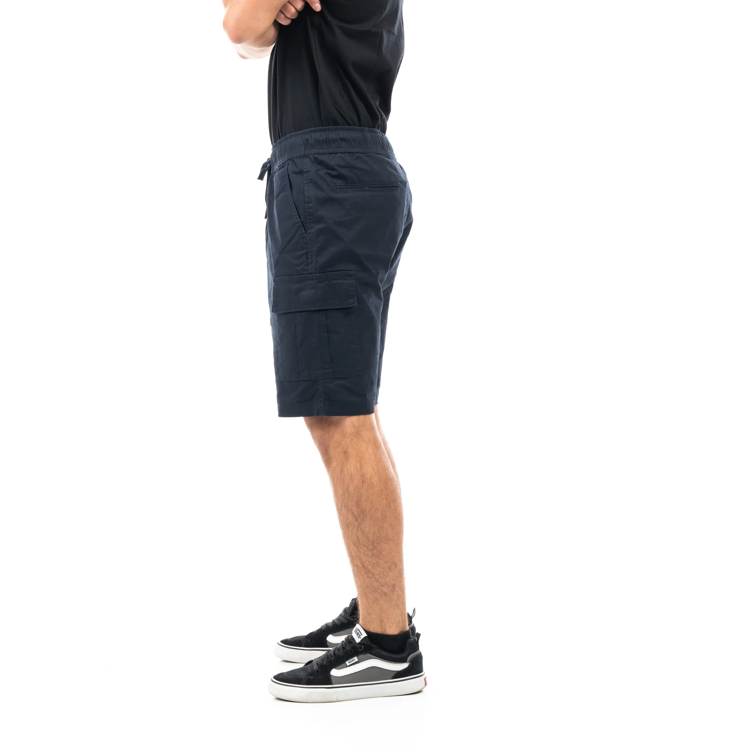 Bermuda SHORT JOGGER hombre color negro - Imagen 2