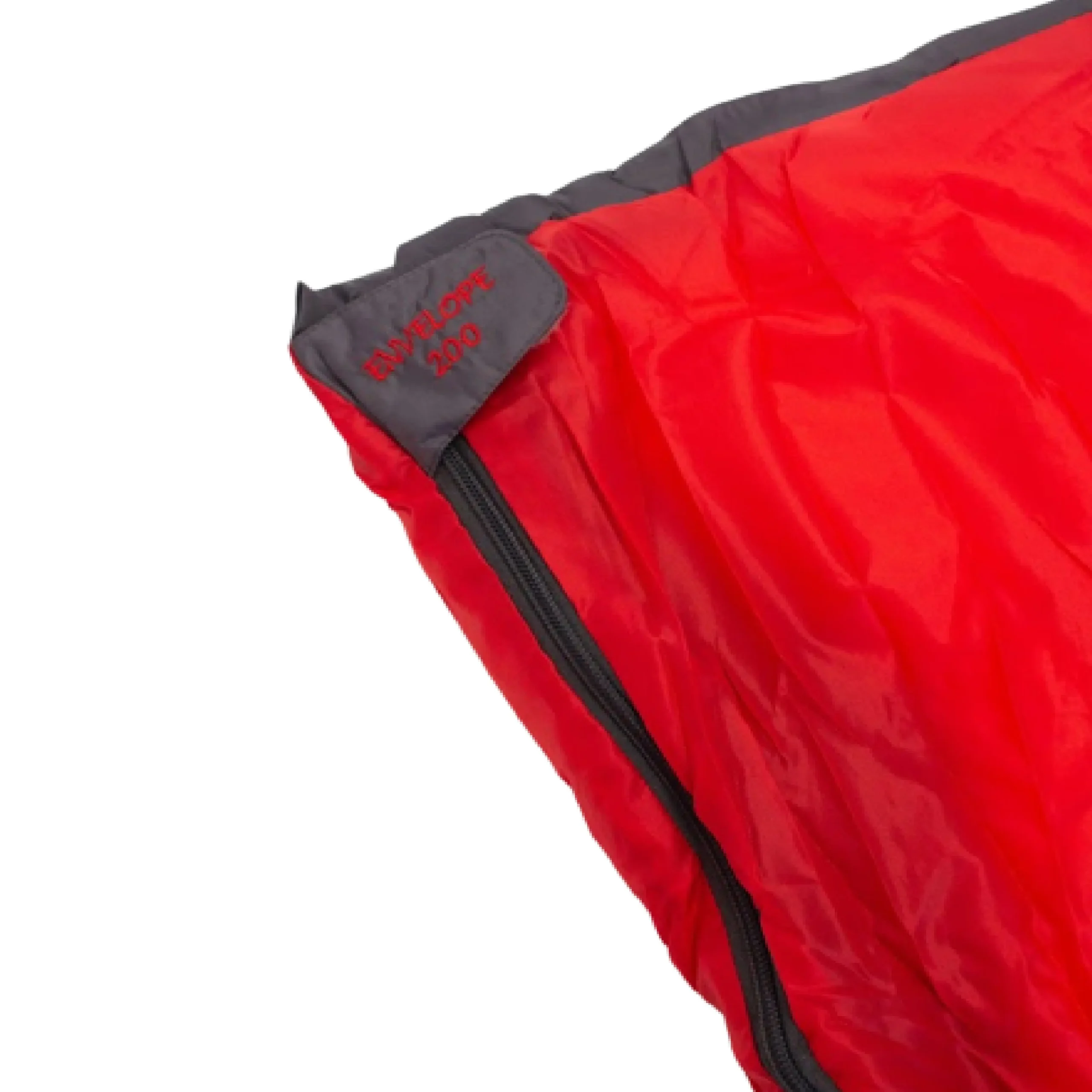 Bolsa de dormir ENVELOPE 200 Nuevo modelo color Rojo 10 grados extremo - Imagen 3