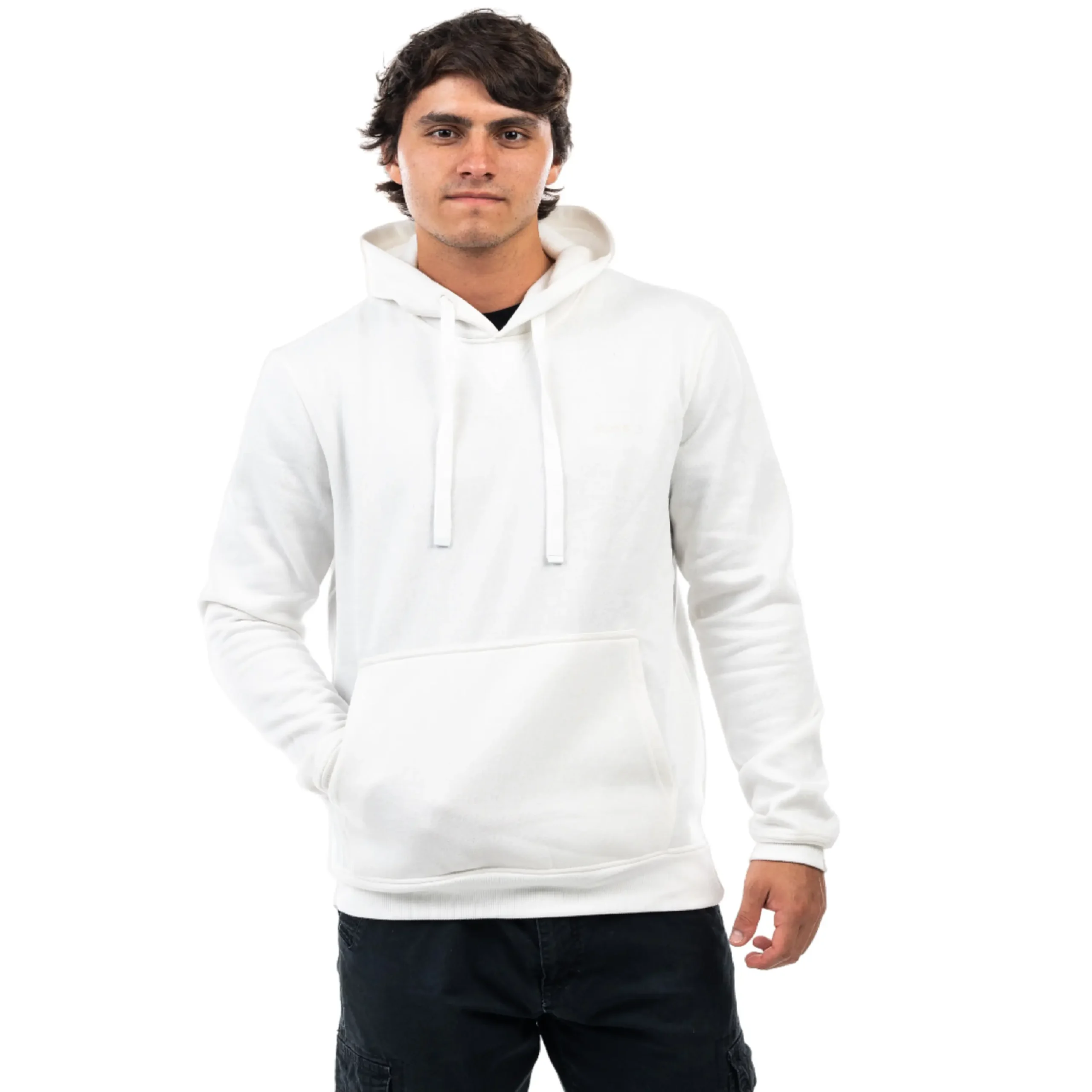 Buzo Hombre con Capucha color Blanco 29117310 - Imagen 2