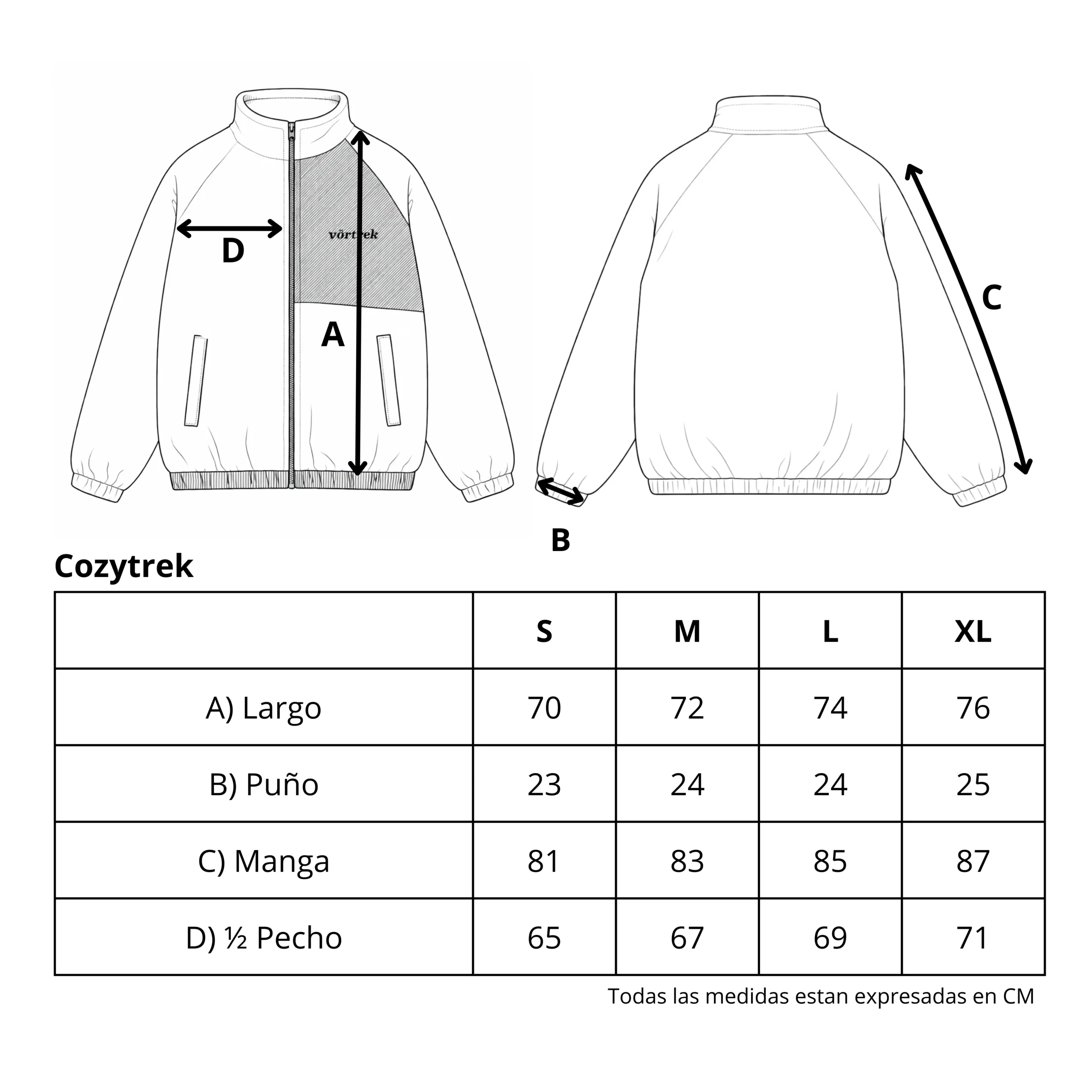 Campera Polar Cozytrek Color Negro - Imagen 5