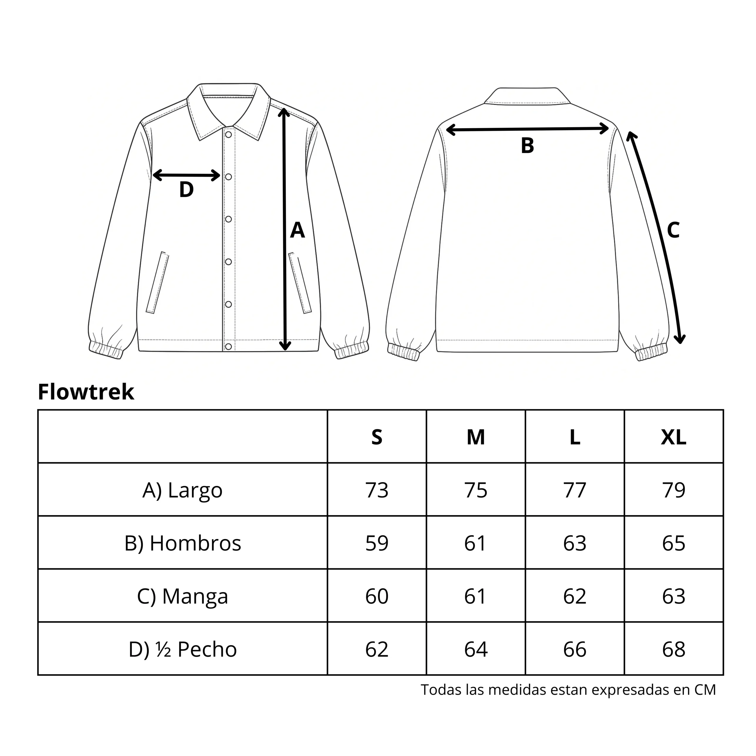 Campera Flowtrek Hombre Color Chocolate - Imagen 5