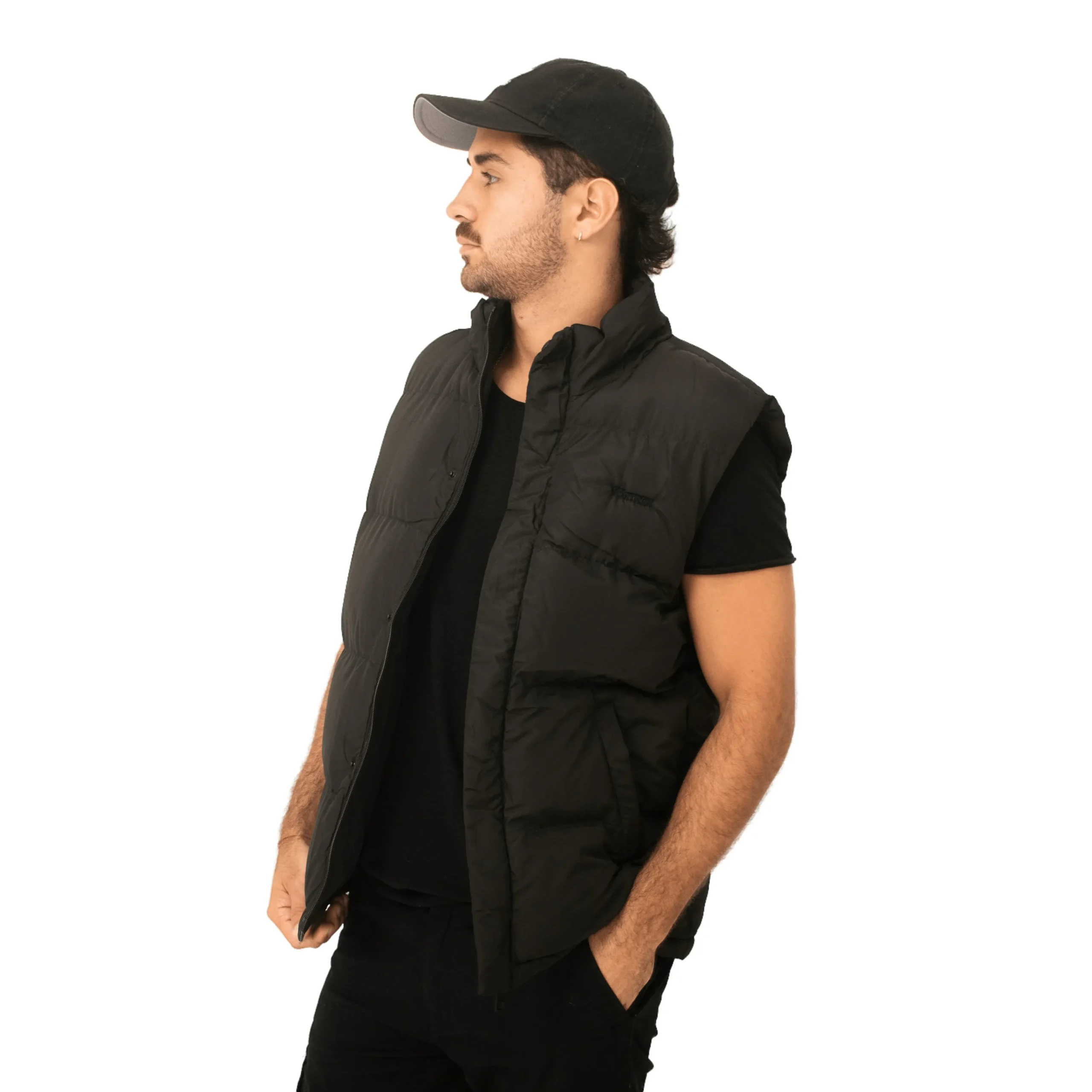 Chaleco 27117100 Puffer relleno Sintetico color Negro - Imagen 2