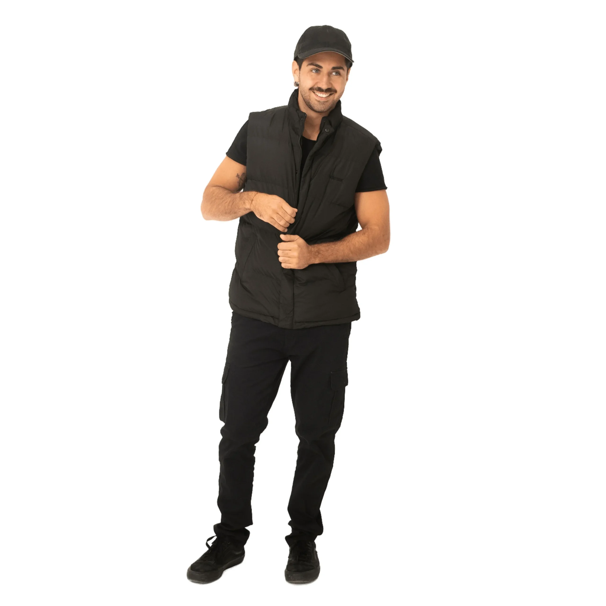 Chaleco 27117100 Puffer relleno Sintetico color Negro - Imagen 5