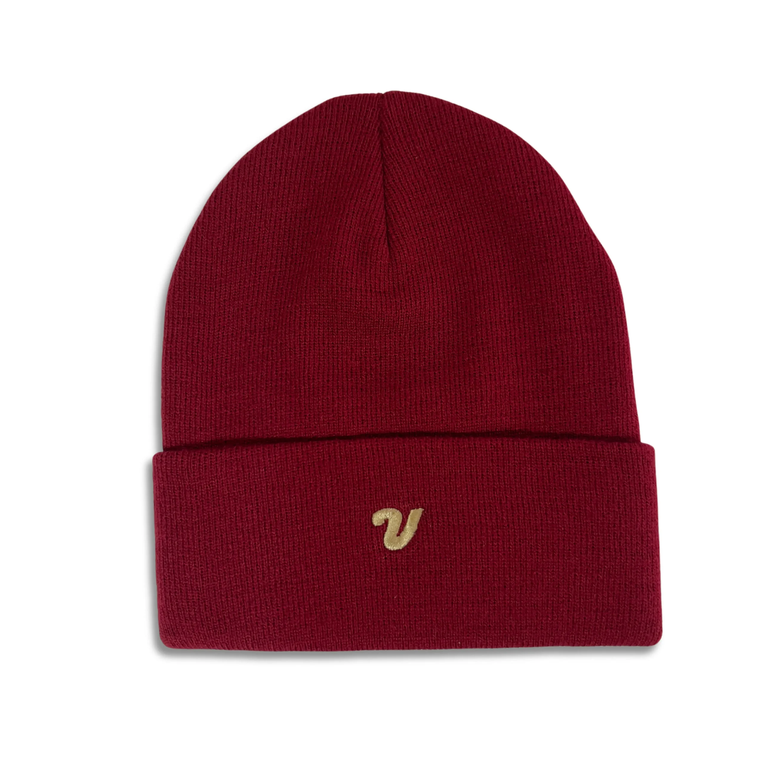 Gorro Iso Lana Rocky Color Bordo