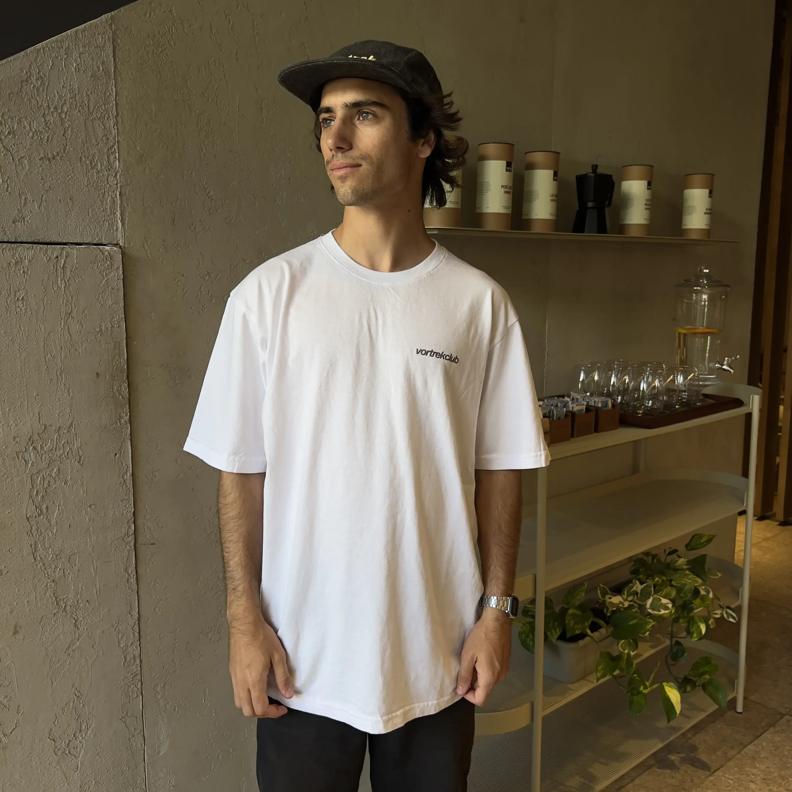 Remera drop Club color blanco - Imagen 3