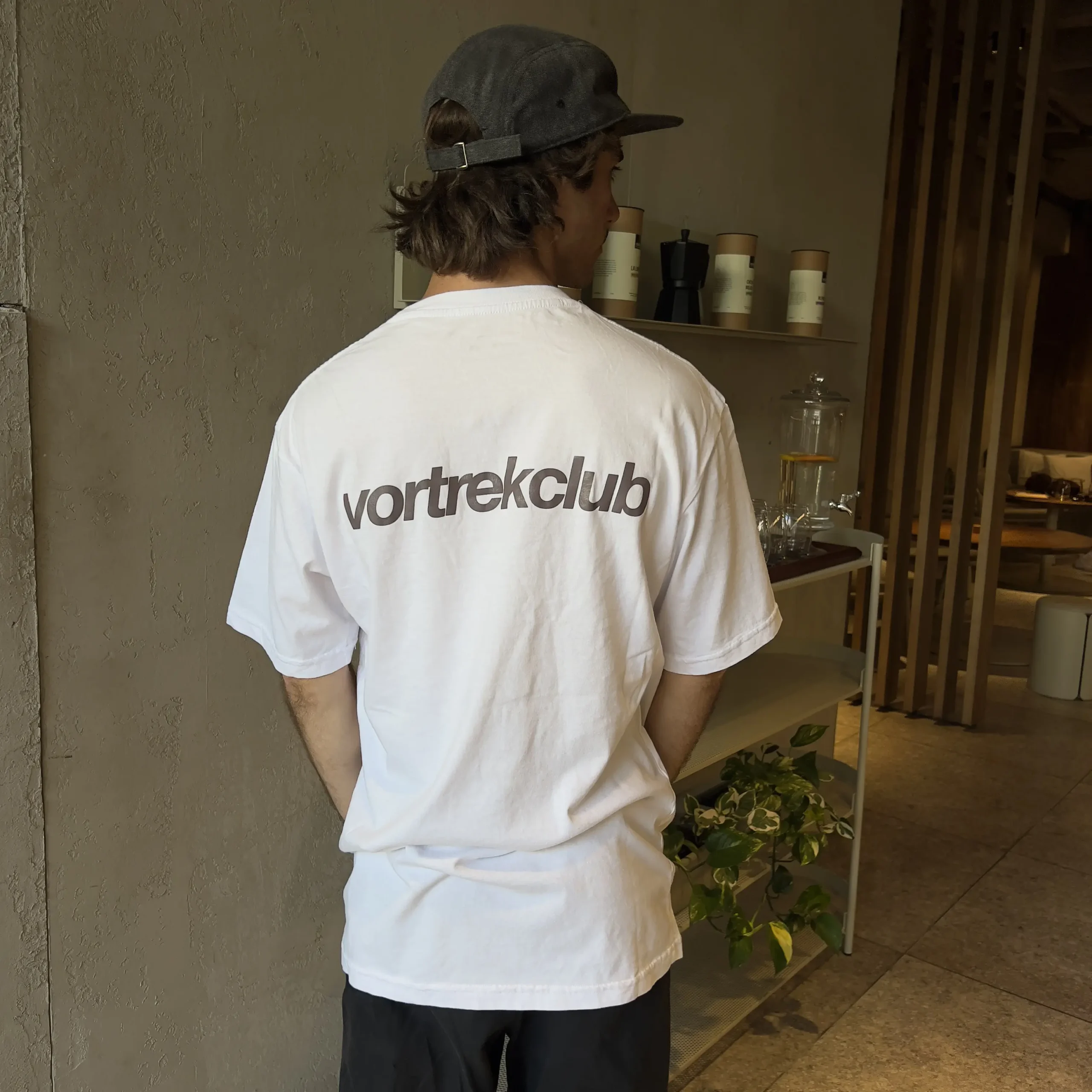 Remera drop Club color blanco - Imagen 4